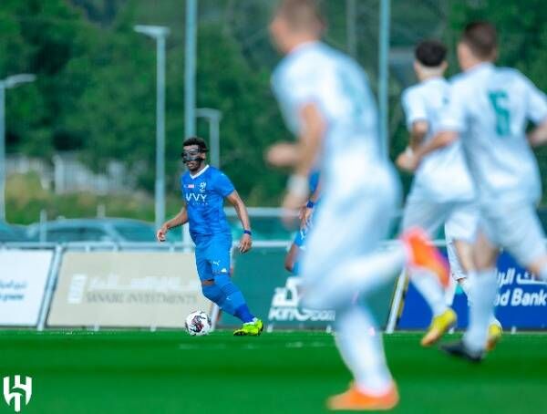 جانب من المباراة