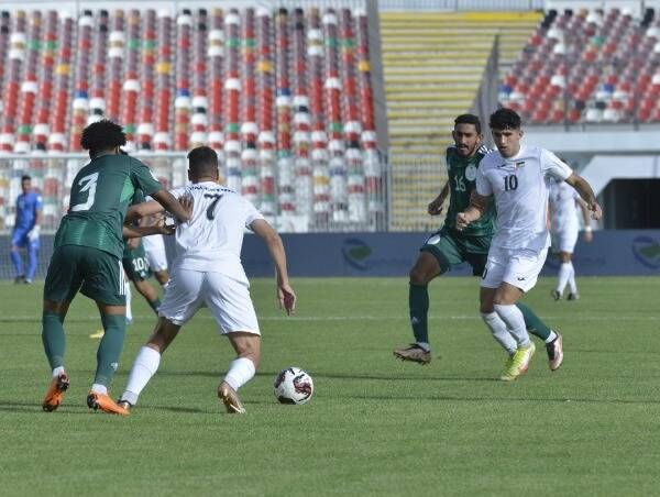 جانب من المباراة