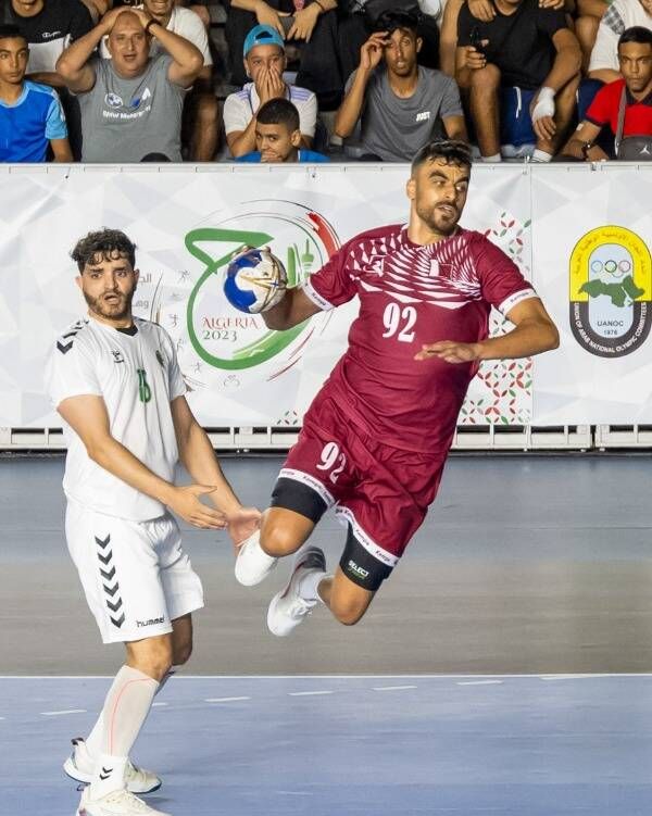 جانب من المباراة