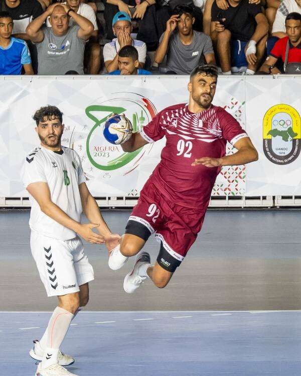 جانب من المباراة