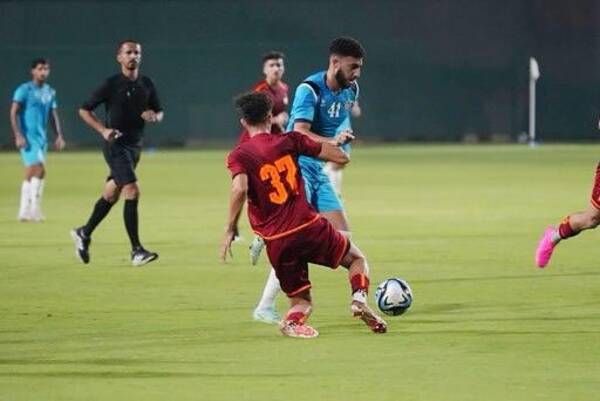 جانب من المباراة