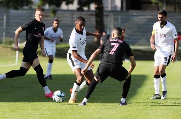 جانب من المباراة