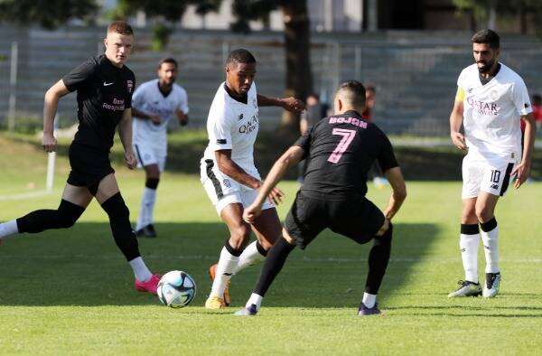 جانب من المباراة