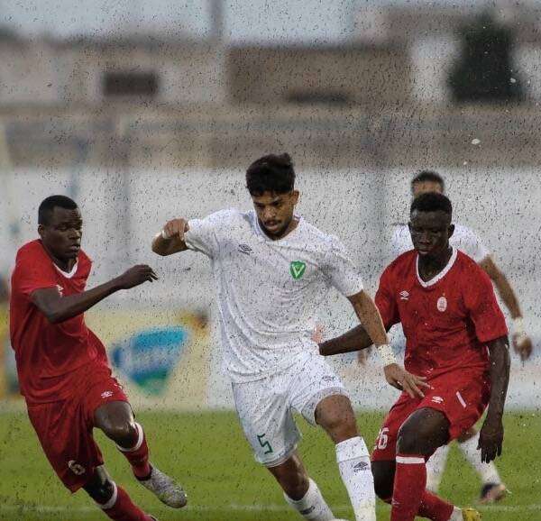 جانب من المباراة