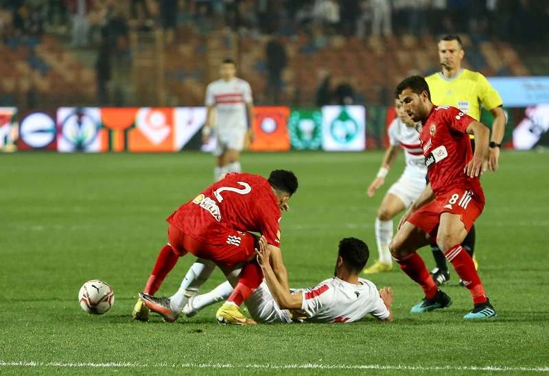من مواجهة سابقة بين الأهلي والزمالك