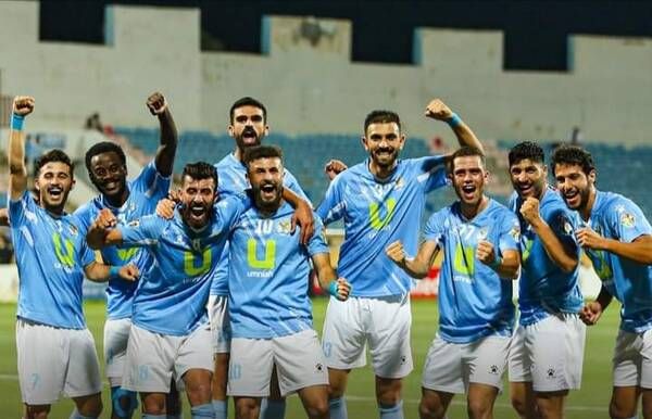 لاعبو فريق الفيصلي