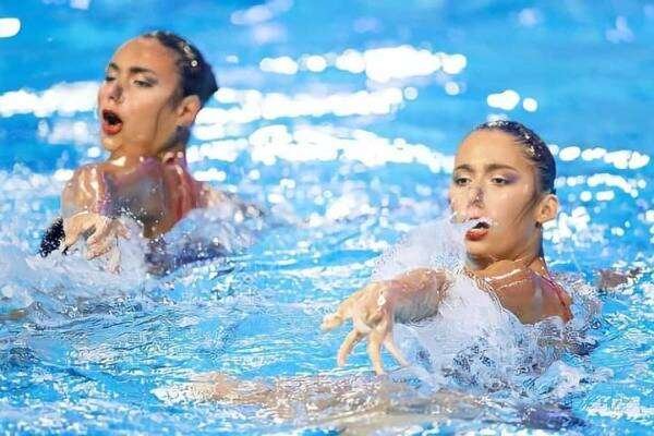 منتخب مصر للسباحة التوقيعية