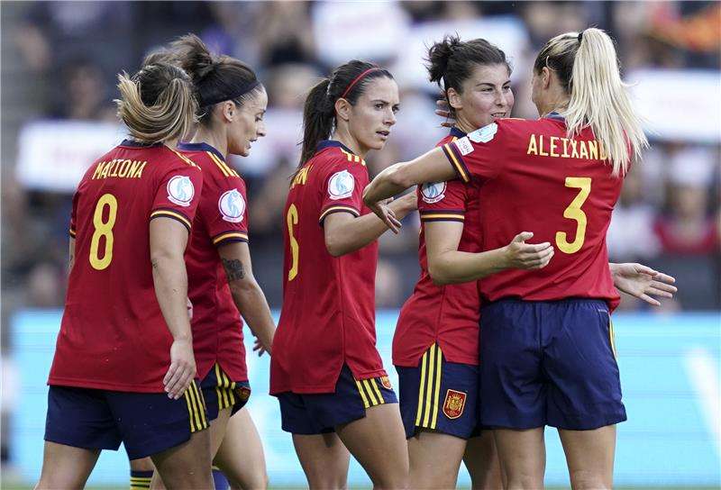 لاعبات منتخب إسبانيا