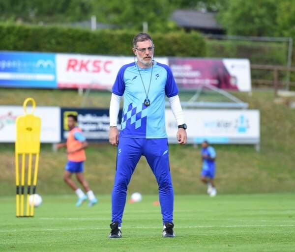 من تدريبات الفريق