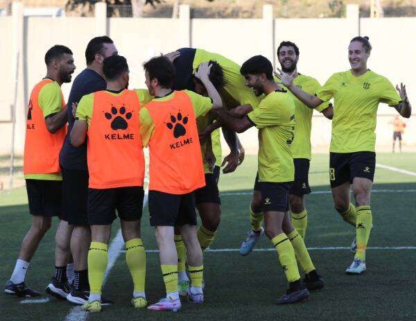 جانب من المباراة