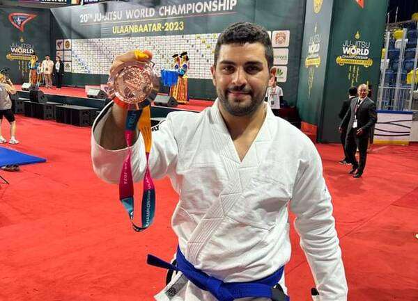 فواز حدادين بعد التتويج