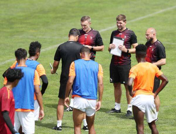 من تدريبات الفريق