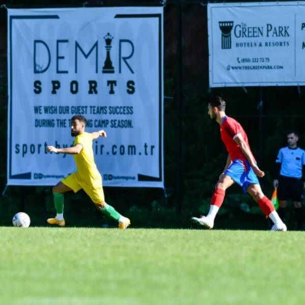 جانب من المباراة