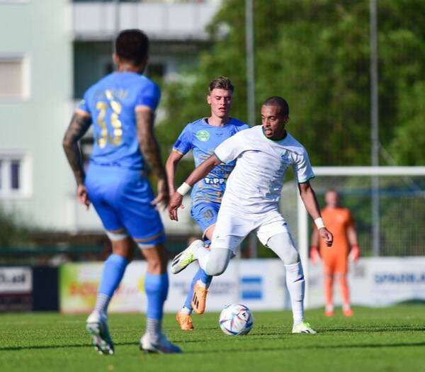 جانب من المباراة