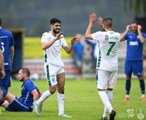 جانب من المباراة