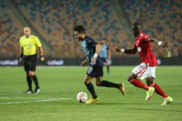 من لقاء سابق بين الأهلي وبيراميدز