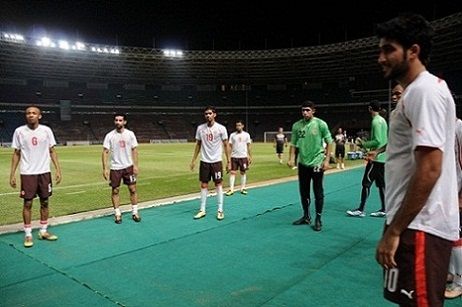التدريب الرئيسي لمنتخب البحرين على استاد بونج كارنو اليوم