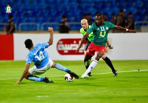 جانب من المباراة