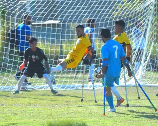 جانب من المباراة