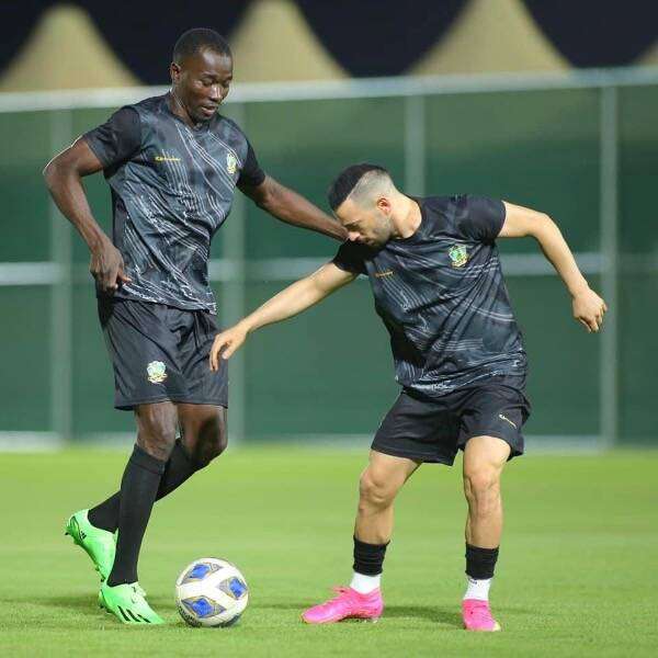 من تدريبات الفريق