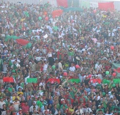 جماهير الوحدات تساند النشامى اليوم