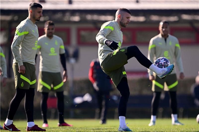 من تدريبات ميلان