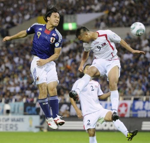 منتخب كوريا الشمالية عوض خسارته امام اليابان بالجولة الاولى