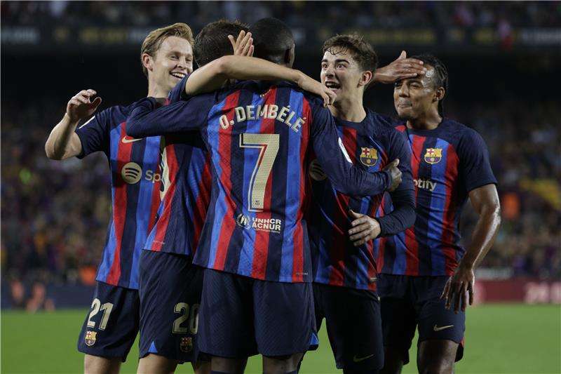 لاعبو برشلونة