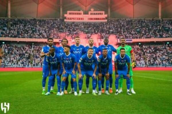 لاعبو الهلال السعودي