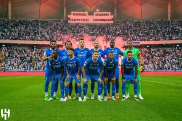 لاعبو الهلال السعودي
