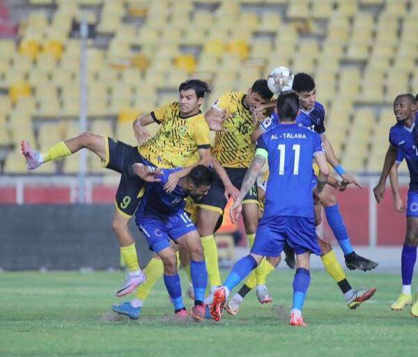 جانب من المباراة