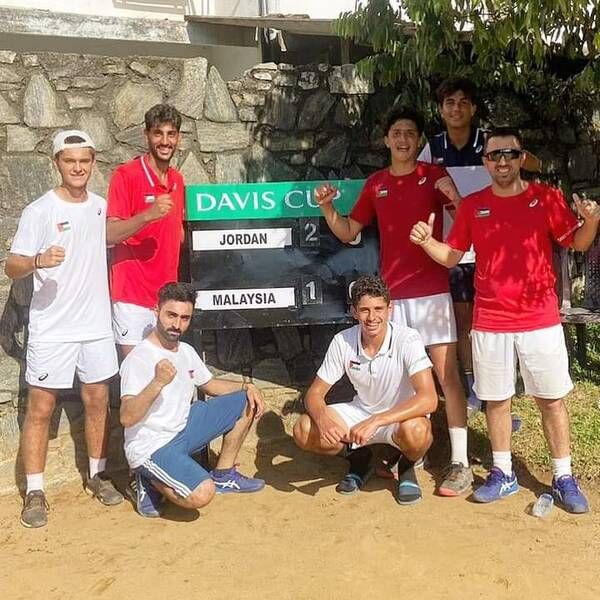 منتخب الأردن للتنس