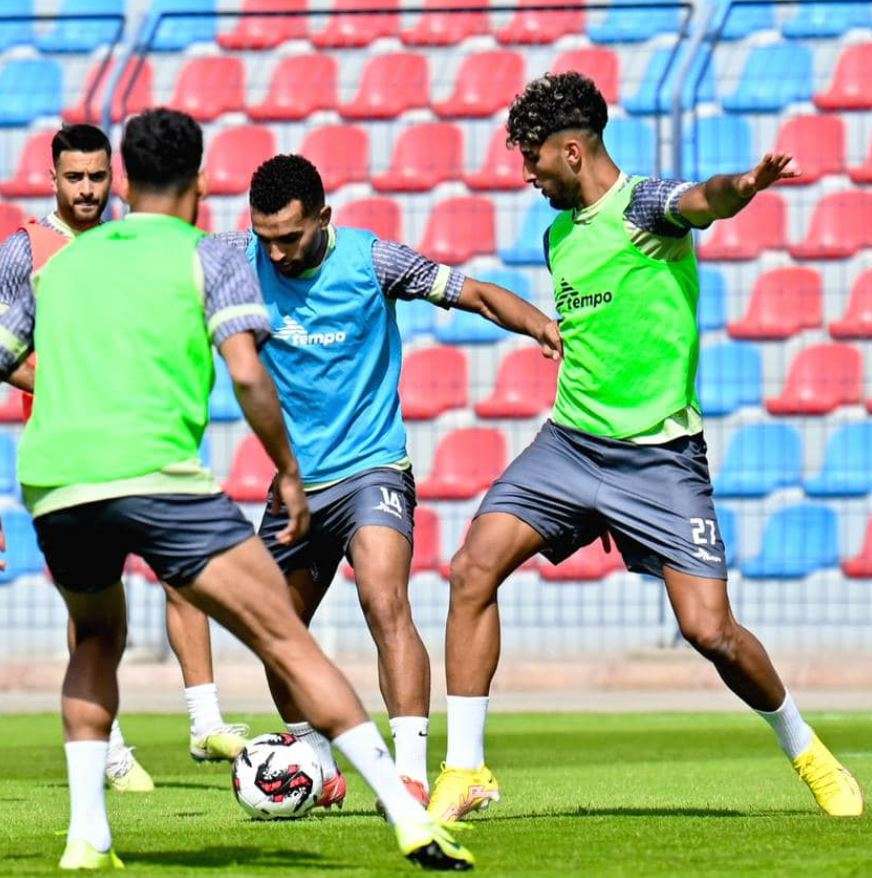 أوباما في تدريبات الزمالك