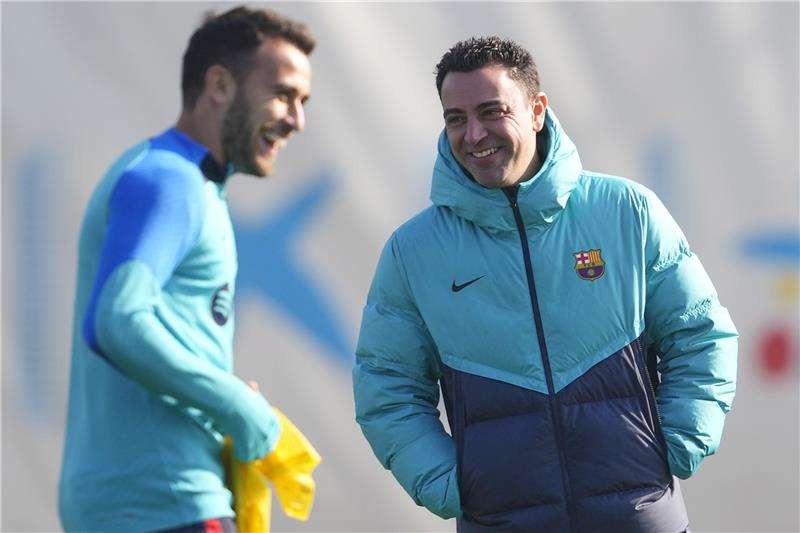 تشافي وإريك جارسيا