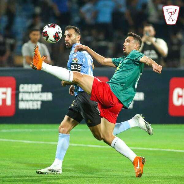 جانب من المباراة