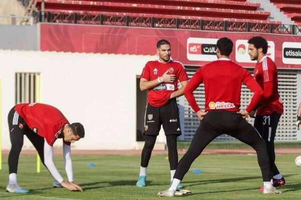 من تدريبات الأهلي