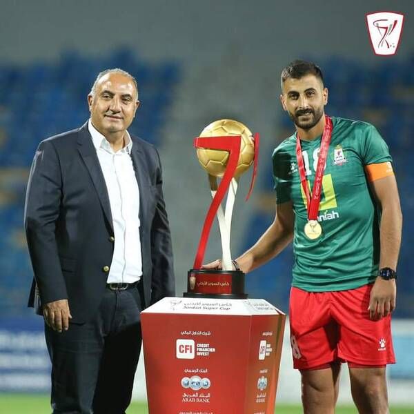 خطاب خلال تسلمه كأس السوبر