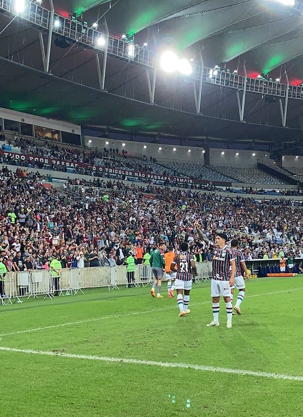 من اللقاء (نقلا عن حساب فلومينينزي علي تويتر)