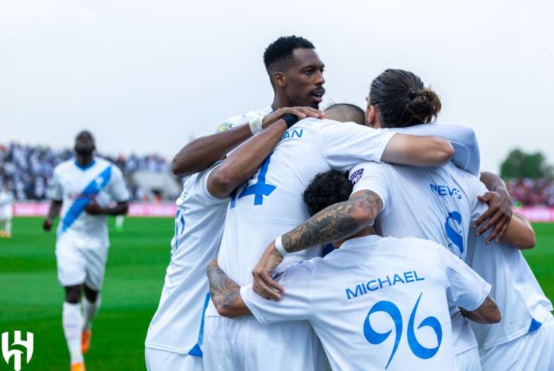 من حساب الهلال على تويتر