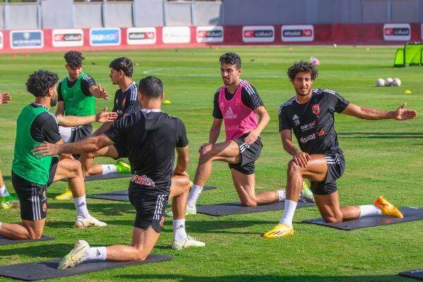 من استعدادات الأهلي