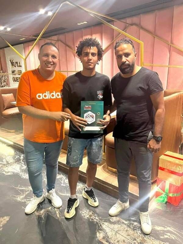 جانب من تقديم اللاعبين