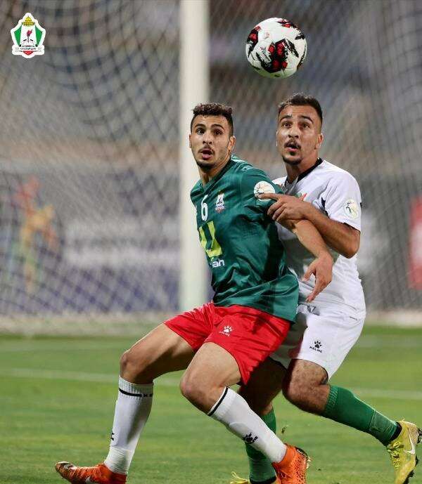 جانب من المباراة