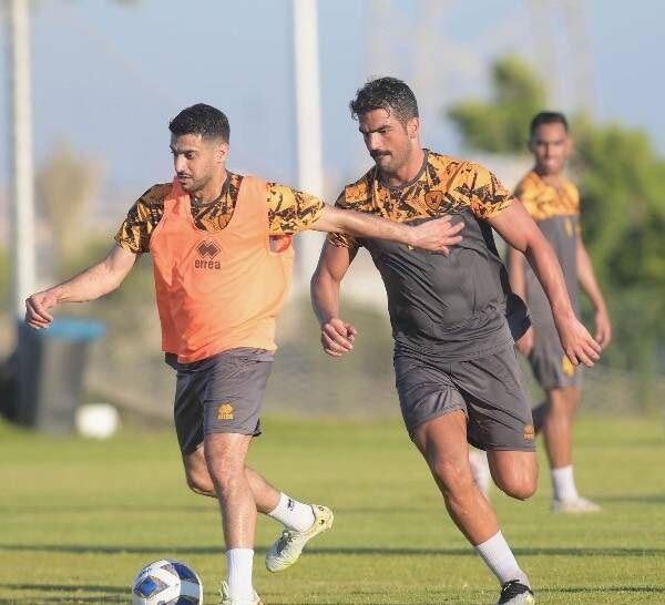 من معسكر القادسية