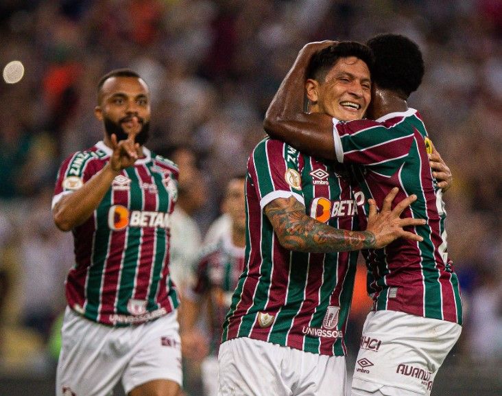 فرحة لاعبي فلومينينسي