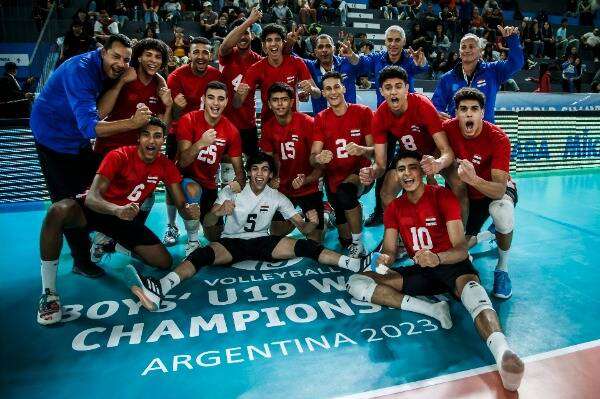 المنتخب المصري لناشئي الكرة الطائرة