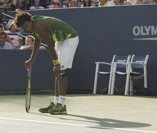 الإعياء عانى منه غايل أثناء مشاركته في Us Open