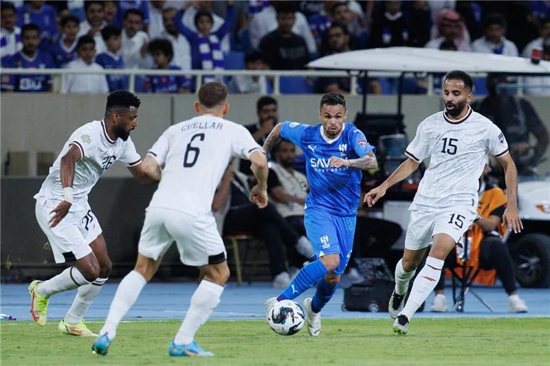 جانب من المباراة
