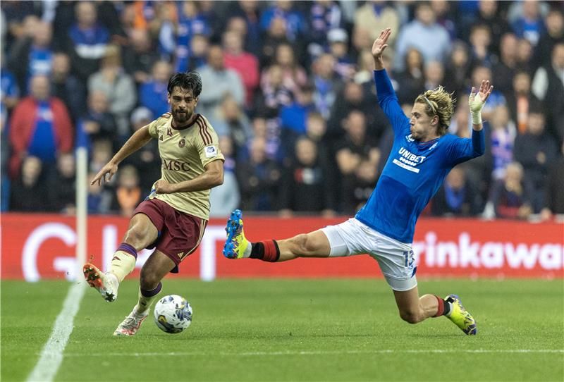 جانب من المباراة