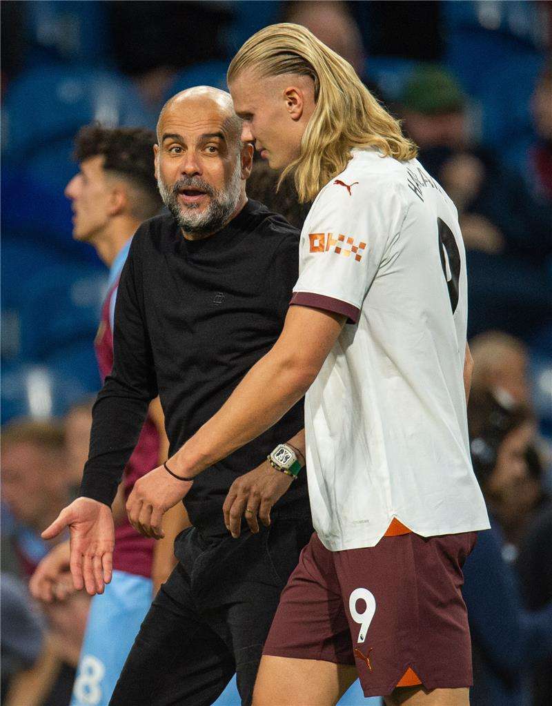 جوارديولا وهالاند