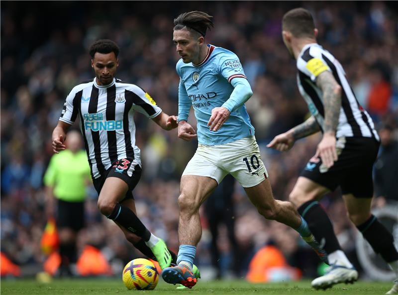 من مباراة سابقة بين مانشستر سيتي ونيوكاسل